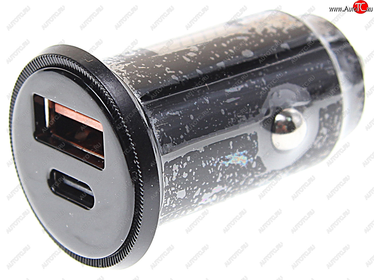 829 р. Устройство зарядное в прикуриватель 1USB + 1 Type C 12V Quick Charge WIIIX WIIIX ucc-2-40  с доставкой в г. Пермь