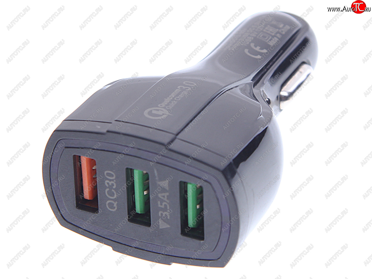 599 р. Устройство зарядное в прикуриватель 3USB 12V Quick Charge WIIIX WIIIX ucc-3-3  с доставкой в г. Пермь