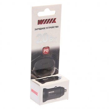 559 р. Устройство зарядное в прикуриватель 1USB Type C 12V WIIIX WIIIX ucc-4-1-12  с доставкой в г. Пермь. Увеличить фотографию 2