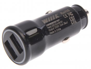 Устройство зарядное в прикуриватель 2USB 12V WIIIX WIIIX ucc-5-2-02-ant