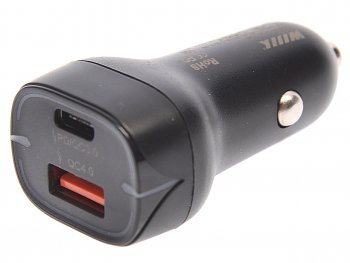 Устройство зарядное в прикуриватель 1USB + 1 Type C 12V WIIIX WIIIX ucc-7-2-08