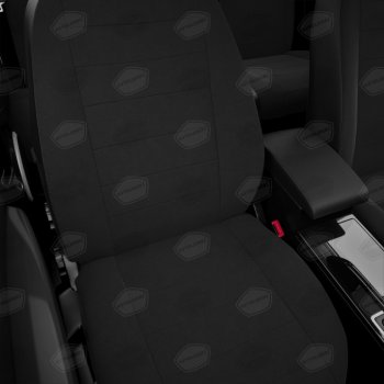 5 299 р. Авточехлы универсальные экокожа-жаккард черные комплект AVTOLIDER AVTOLIDER ujk31-0101  с доставкой в г. Пермь. Увеличить фотографию 3