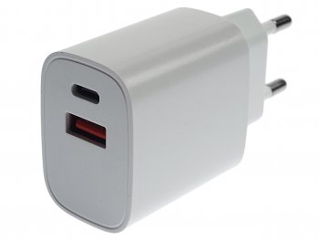 619 р. Устройство зарядное в розетку 1USB + 1 Type C 220V WIIIX WIIIX unn-4-2-01-qcpd  с доставкой в г. Пермь. Увеличить фотографию 1