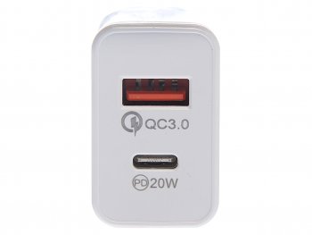 619 р. Устройство зарядное в розетку 1USB + 1 Type C 220V WIIIX WIIIX unn-4-2-03-qcpd  с доставкой в г. Пермь. Увеличить фотографию 3