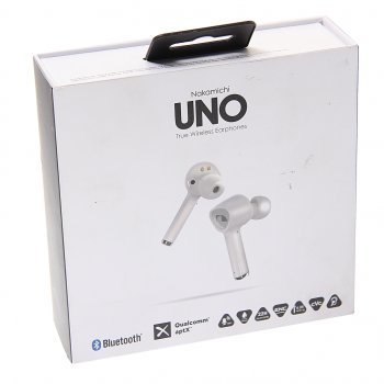 6 449 р. Наушники bluetooth белые NAKAMICHI NAKAMICHI uno wht NAKAMICHI uno wht  с доставкой в г. Пермь. Увеличить фотографию 4
