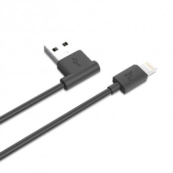 168 р. Кабель iPhone (5-) 1.2м черный HOCO HOCO upl11 black  с доставкой в г. Пермь. Увеличить фотографию 1