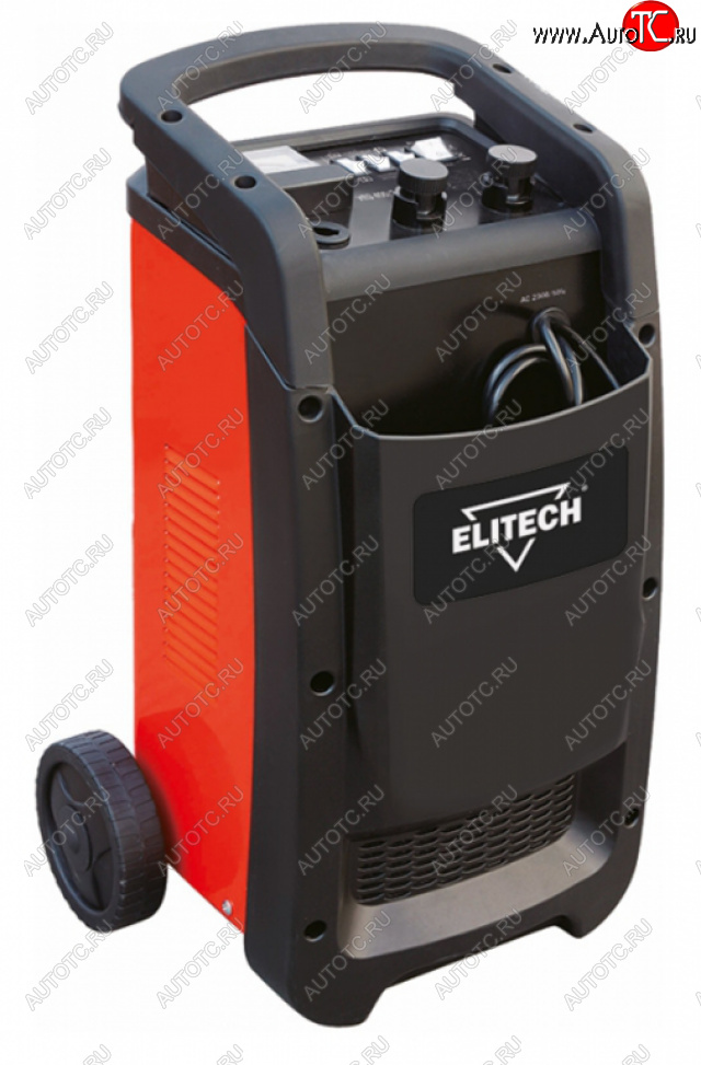 14 599 р. Устройство пуско-зарядное 12-24V40-700Ач240А передвижное ELITECH ELITECH упз 400-240  с доставкой в г. Пермь