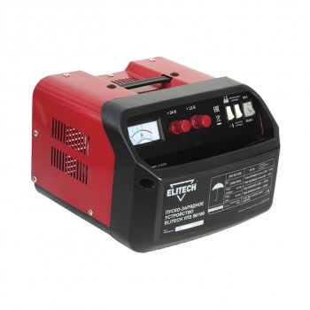 10 699 р. Устройство пуско-зарядное 12-24V/40-700Ач/180А ELITECH ELITECH упз 50180 ELITECH упз 50180  с доставкой в г. Пермь. Увеличить фотографию 1