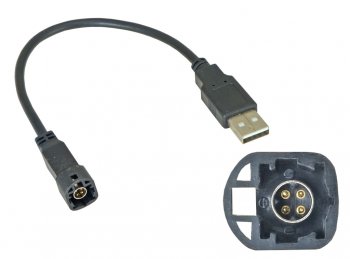 299 р. Разъем-переходник USB INCAR INCAR usb vw-fc106  с доставкой в г. Пермь. Увеличить фотографию 2
