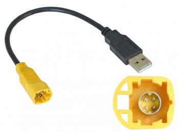 299 р. Разъем-переходник USB INCAR INCAR usb vw-fc107  с доставкой в г. Пермь. Увеличить фотографию 2