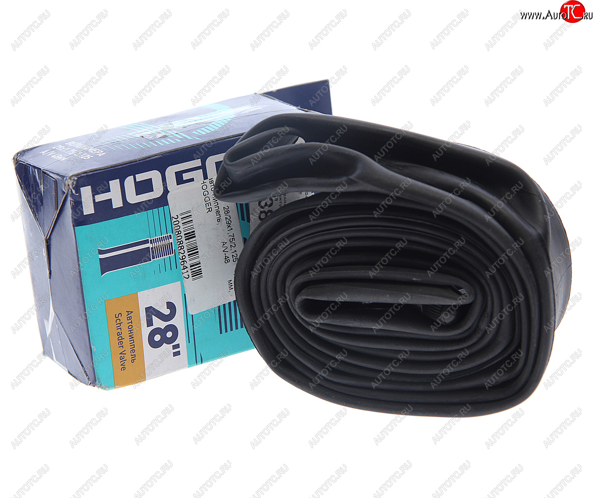 294 р. Камера велосипедная 2829 28х1.752.125 автовентиль HOGGER HOGGER ут00026020  с доставкой в г. Пермь