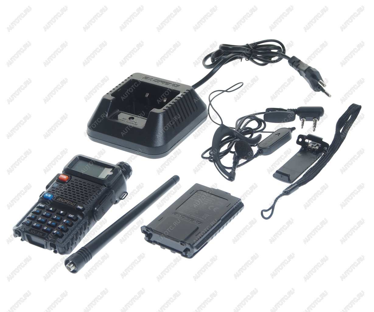 2 489 р. Рация BAOFENG BAOFENG uv-5r черный  с доставкой в г. Пермь
