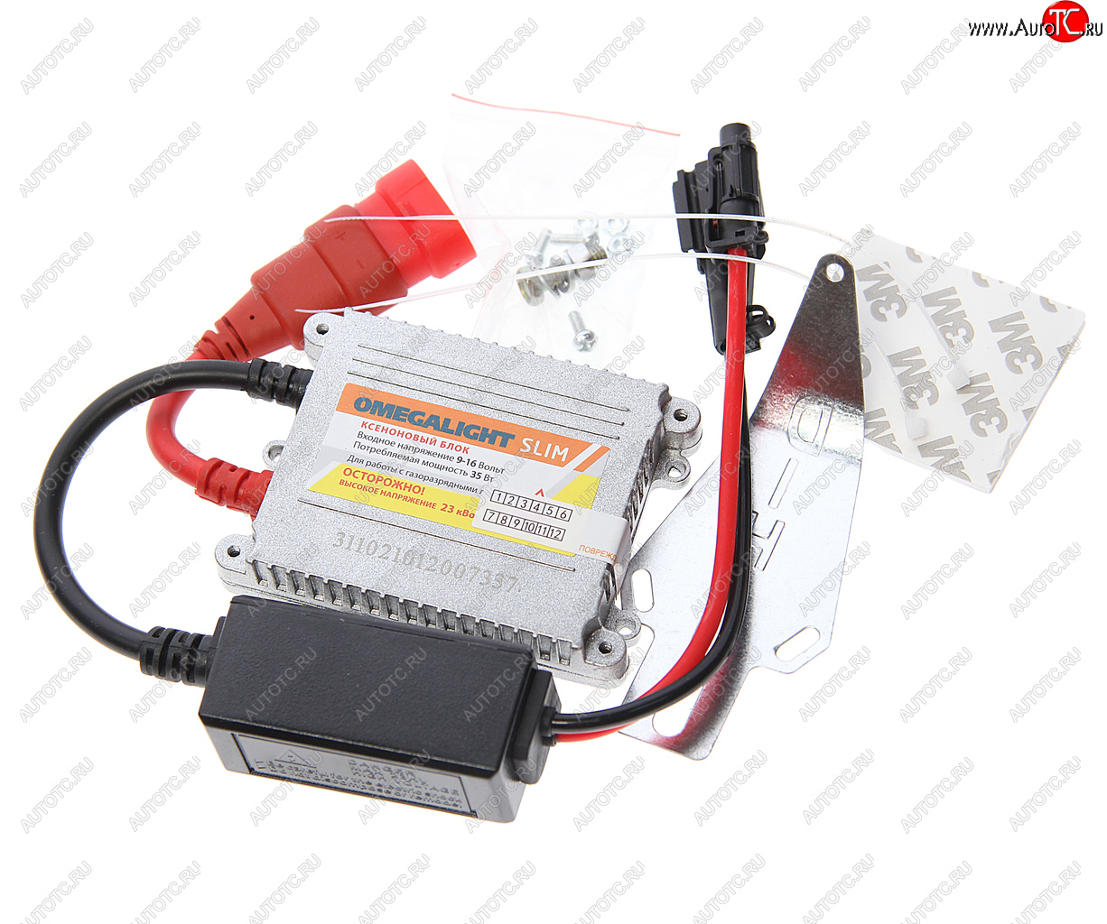 599 р. Блок контрольный Xenon 12V slim OMEGALIGHT OMEGALIGHT в0l 013 000-001  с доставкой в г. Пермь