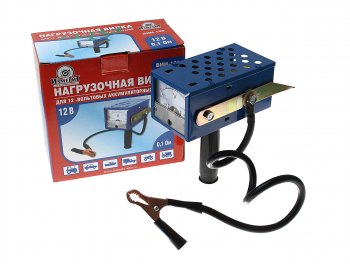 1 299 р. Вилка нагрузочная для измерения заряда АКБ 12V, емкость до 190Ач ВИН-100 ТОП АВТО ТОП АВТО в100  с доставкой в г. Пермь. Увеличить фотографию 1