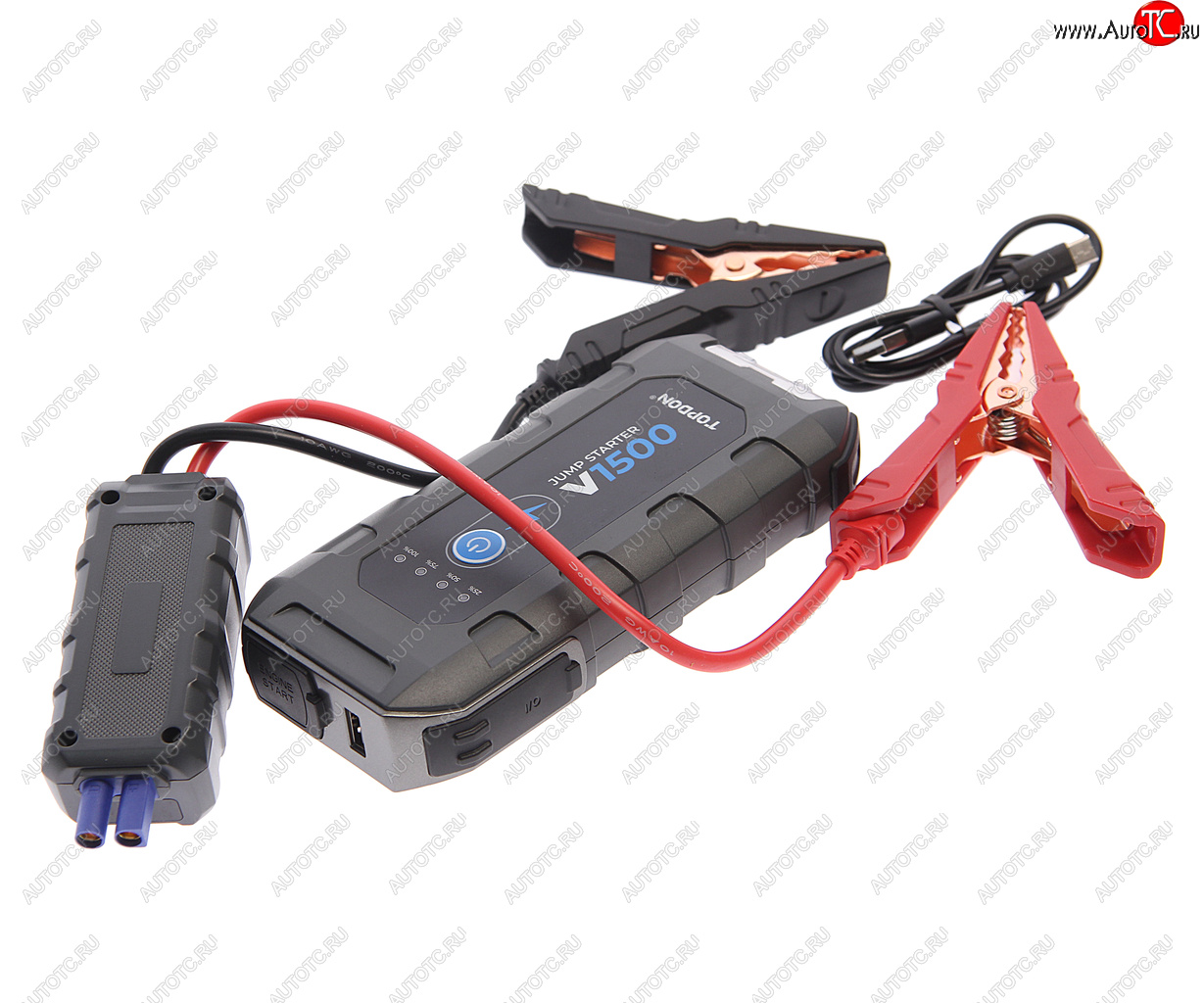10 749 р. Устройство пусковое 12V 1500A 10000мАч (power bank) TOPDON TOPDON v1500  с доставкой в г. Пермь