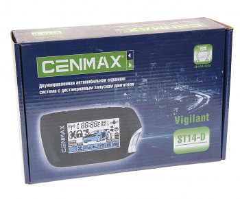 6 899 р. Сигнализация с автозапуском CENMAX CENMAX vigilant st14d  с доставкой в г. Пермь. Увеличить фотографию 5