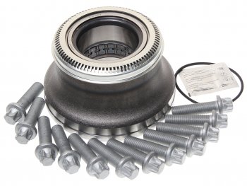 27 999 р. Подшипник ступицы SCHMITZ SAF (блок с болтами, оси SKRB 9022,9019) SKF SKF vkba5549  с доставкой в г. Пермь. Увеличить фотографию 1