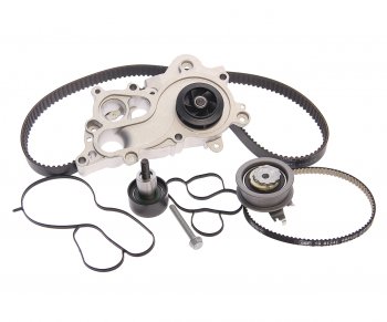 21 499 р. Комплект ГРМ AUDI A3 SEAT Ibiza с насосом водяным SKF SKF vkmc01280 SKF vkmc01280  с доставкой в г. Пермь. Увеличить фотографию 2
