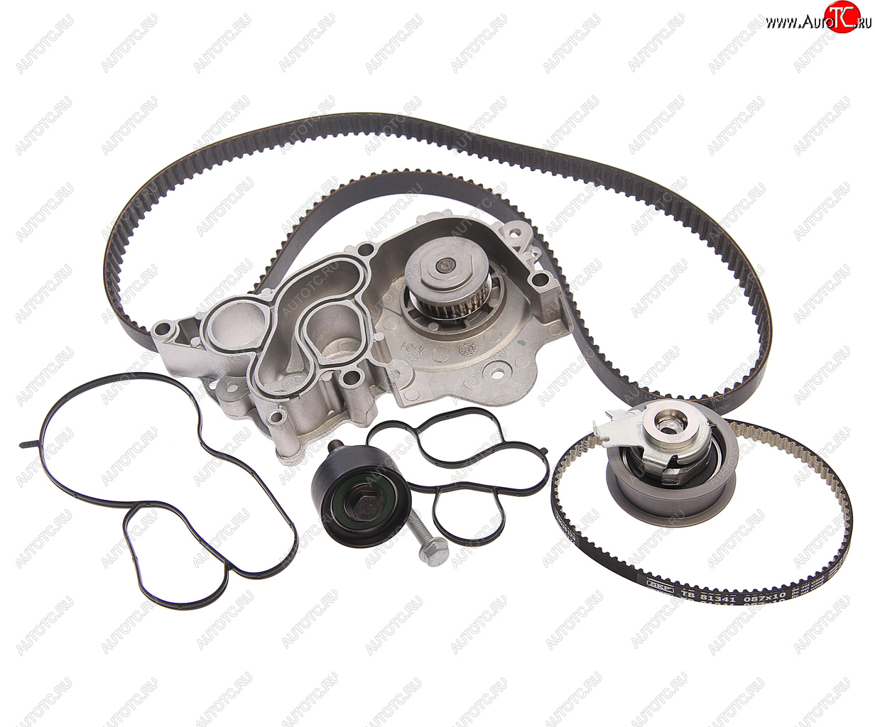 21 499 р. Комплект ГРМ AUDI A3 SEAT Ibiza с насосом водяным SKF SKF vkmc01280 SKF vkmc01280  с доставкой в г. Пермь
