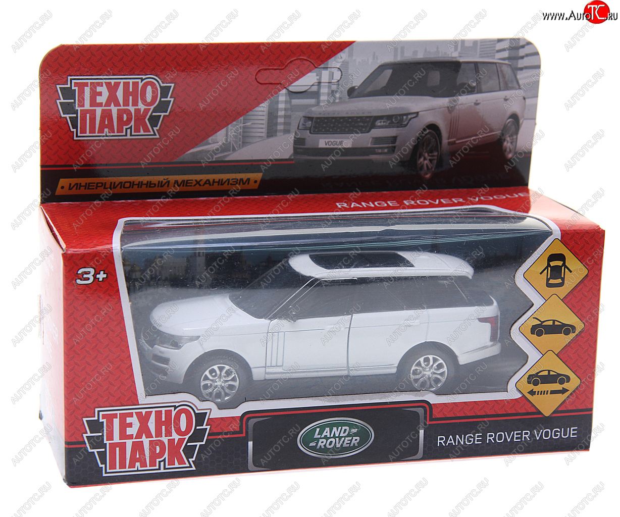 819 р. Модель автомобиля RANGE ROVER металлическая ТЕХНОПАРК ТЕХНОПАРК vogue-wt  с доставкой в г. Пермь