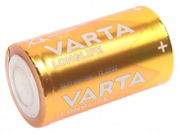 359 р. Батарейка D LR20 1.5V блистер 2шт. (цена за 1шт.) Alkaline Longlife VARTA VARTA vrt-lr20lбл  с доставкой в г. Пермь. Увеличить фотографию 1