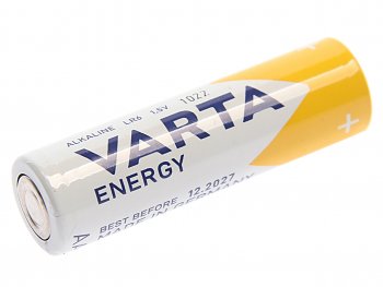 75 р. Батарейка AA LR6 1.5V блистер 10шт. (цена за 1шт.) Alkaline Energy VARTA VARTA vrt-lr6e(10)бл  с доставкой в г. Пермь. Увеличить фотографию 1