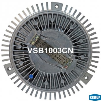 4 699 р. Вискомуфта BMW 3 (E34,E46),5 (E39) (2.03.2) привода вентилятора (3 болта) KRAUF KRAUF vsb1003cn  с доставкой в г. Пермь. Увеличить фотографию 4