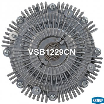 5 949 р. Вискомуфта TOYOTA Land Cruiser (09-) привода вентилятора охлаждения KRAUF KRAUF vsb1229cn  с доставкой в г. Пермь. Увеличить фотографию 2