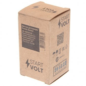 319 р. Датчик детонации ВАЗ-2110-2115,ГАЗ дв.ЗМЗ-405,406 STARTVOLT STARTVOLT vs-ks 0110  с доставкой в г. Пермь. Увеличить фотографию 2