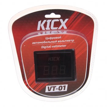 829 р. Вольтметр KICX KICX vt01 voltmeter  с доставкой в г. Пермь. Увеличить фотографию 1