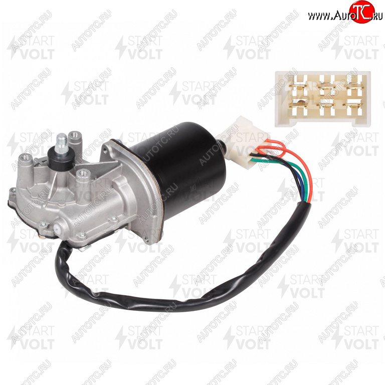 2 799 р. Мотор-редуктор стеклоочистителя ГАЗ-3302 Бизнес 12V STARTVOLT STARTVOLT vwf 0330  с доставкой в г. Пермь