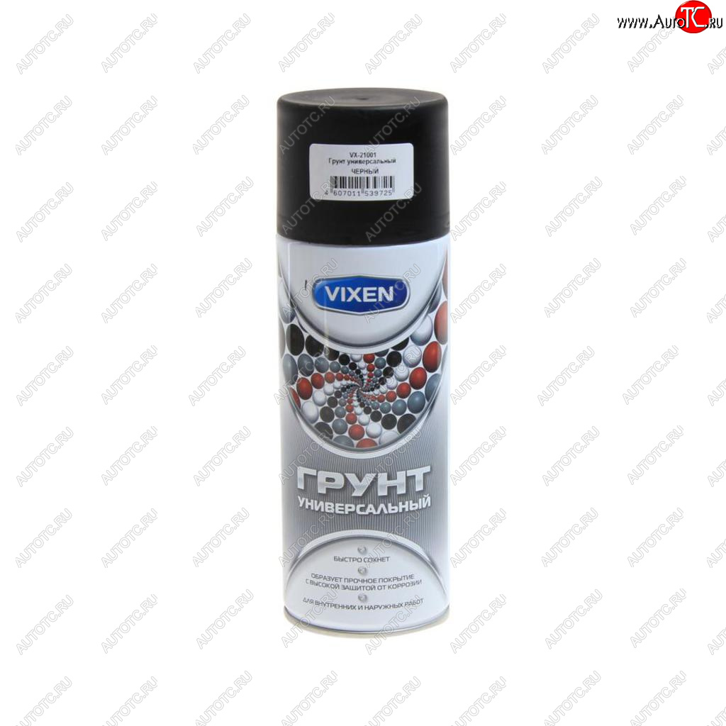 273 р. Грунт черный аэрозоль 520мл VIXEN VIXEN vx-21001  с доставкой в г. Пермь