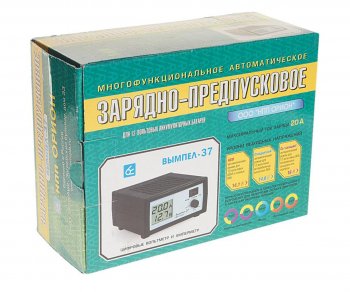 6 699 р. Устройство зарядное 12V 20А 220V (автомат) с ЖК дисплеем Вымпел 37 ОРИОН ОРИОН вымпел-37  с доставкой в г. Пермь. Увеличить фотографию 3