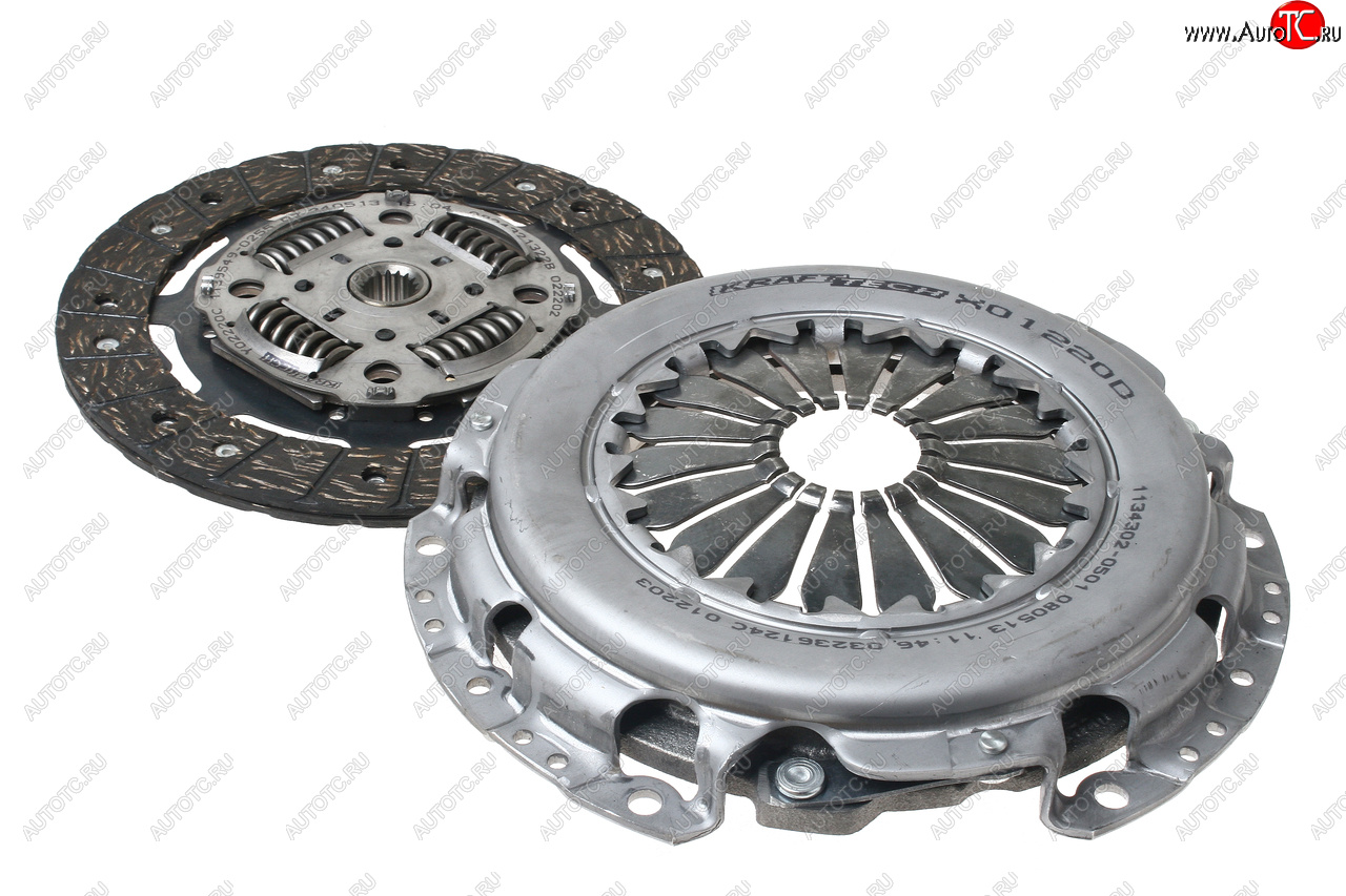 8 999 р. Сцепление FORD Focus 2,Mondeo 4,C-Max (1.41.6) (16V) (без подшипника) KRAFTTECH KRAFTTECH w01220b9  с доставкой в г. Пермь