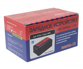 3 499 р. Устройство зарядное 4.2-12.6V 1.2A 220V (автомат) Вымпел 10 ОРИОН ОРИОН w-10  с доставкой в г. Пермь. Увеличить фотографию 4