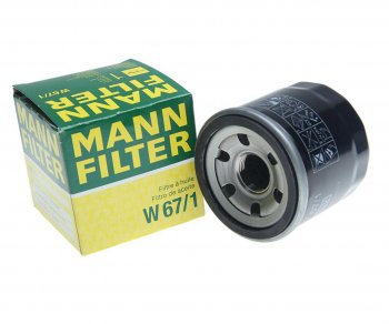549 р. Фильтр масляный KIA MAZDA NISSAN RENAULT MANN MANN w671  с доставкой в г. Пермь. Увеличить фотографию 1
