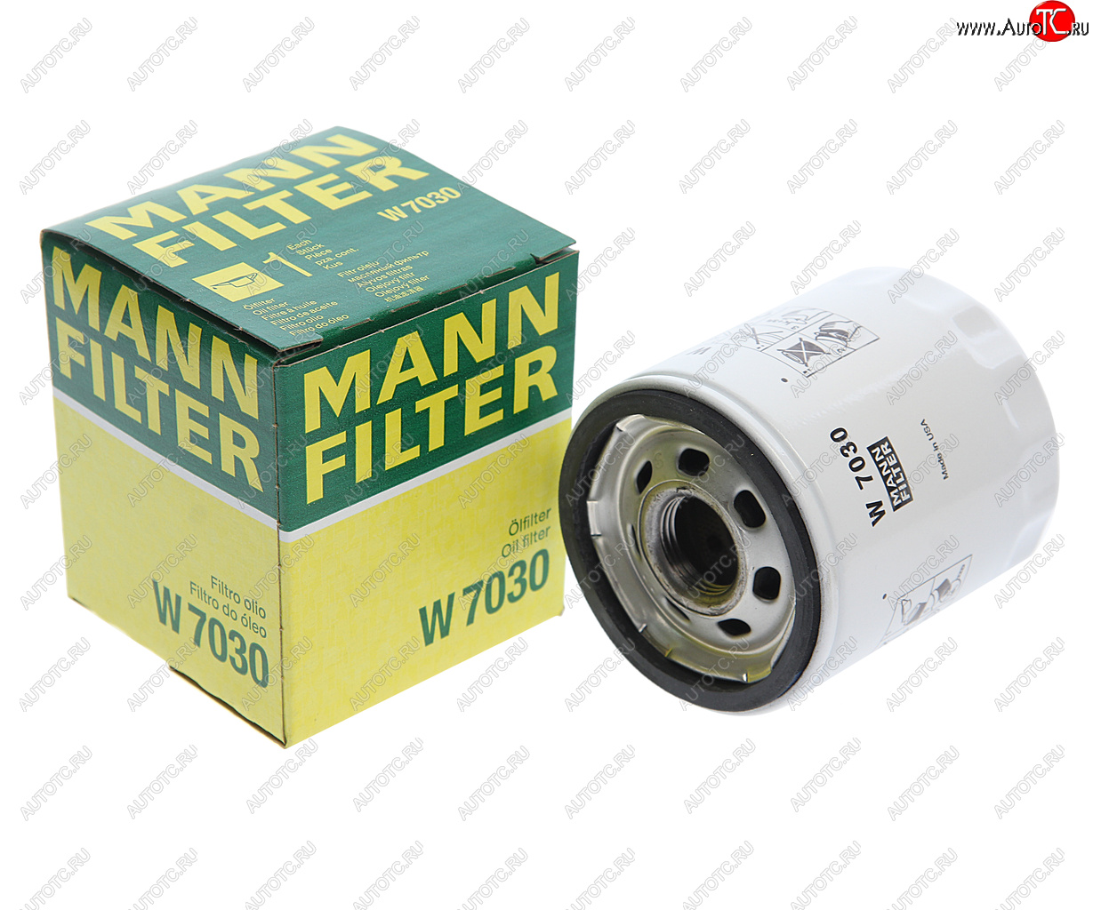 1 049 р. Фильтр масляный OPEL Antara (10-) (3.0) SUZUKI Grand Vitara (09-) (3.2) JEEP (2.4) MANN MANN w7030  с доставкой в г. Пермь