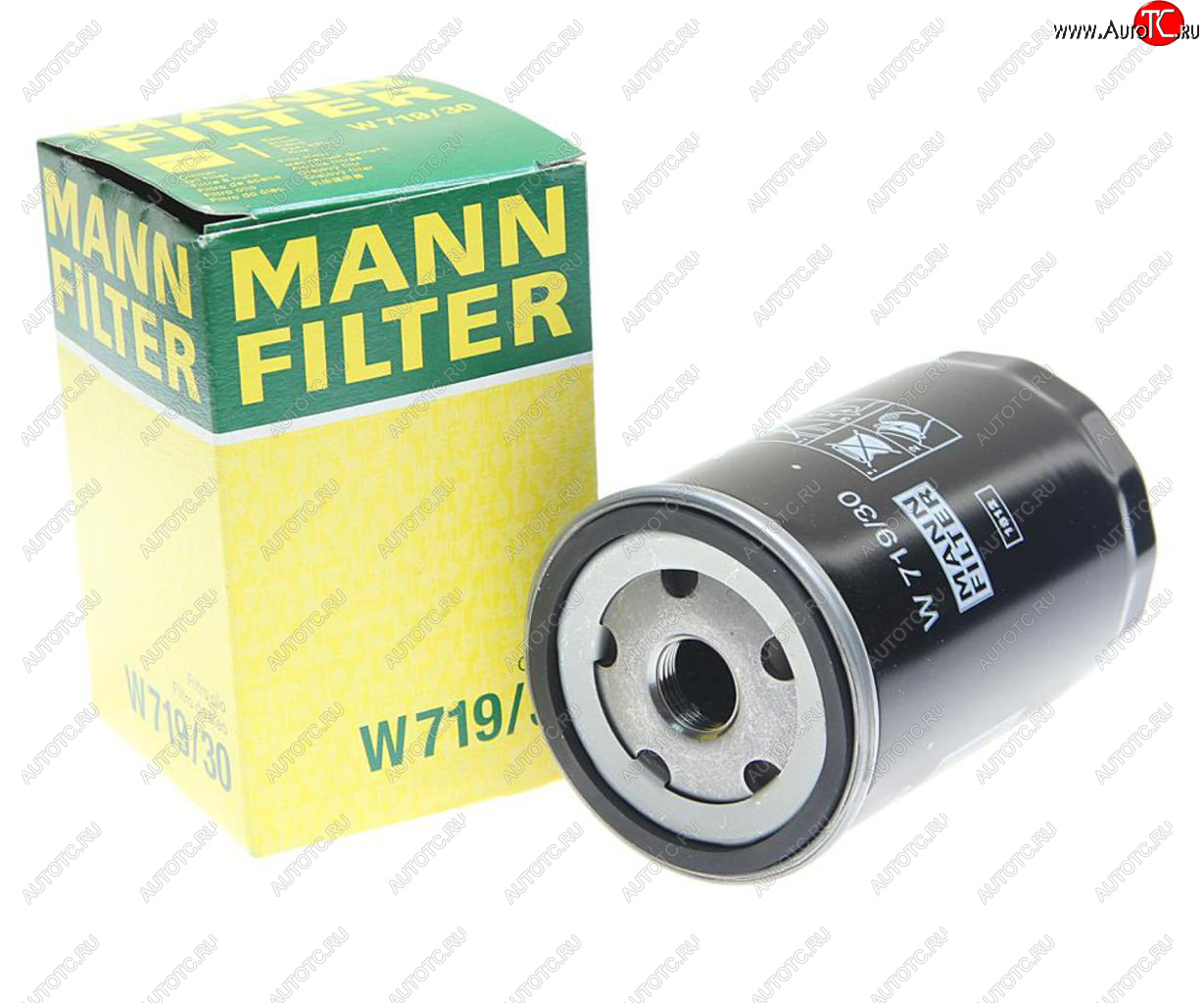 1 159 р. Фильтр масляный VW AUDI SEAT SKODA (90-09) MANN MANN w71930  с доставкой в г. Пермь
