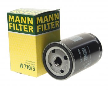 579 р. Фильтр масляный VW AUDI (-94) MANN MANN w7195  с доставкой в г. Пермь. Увеличить фотографию 1