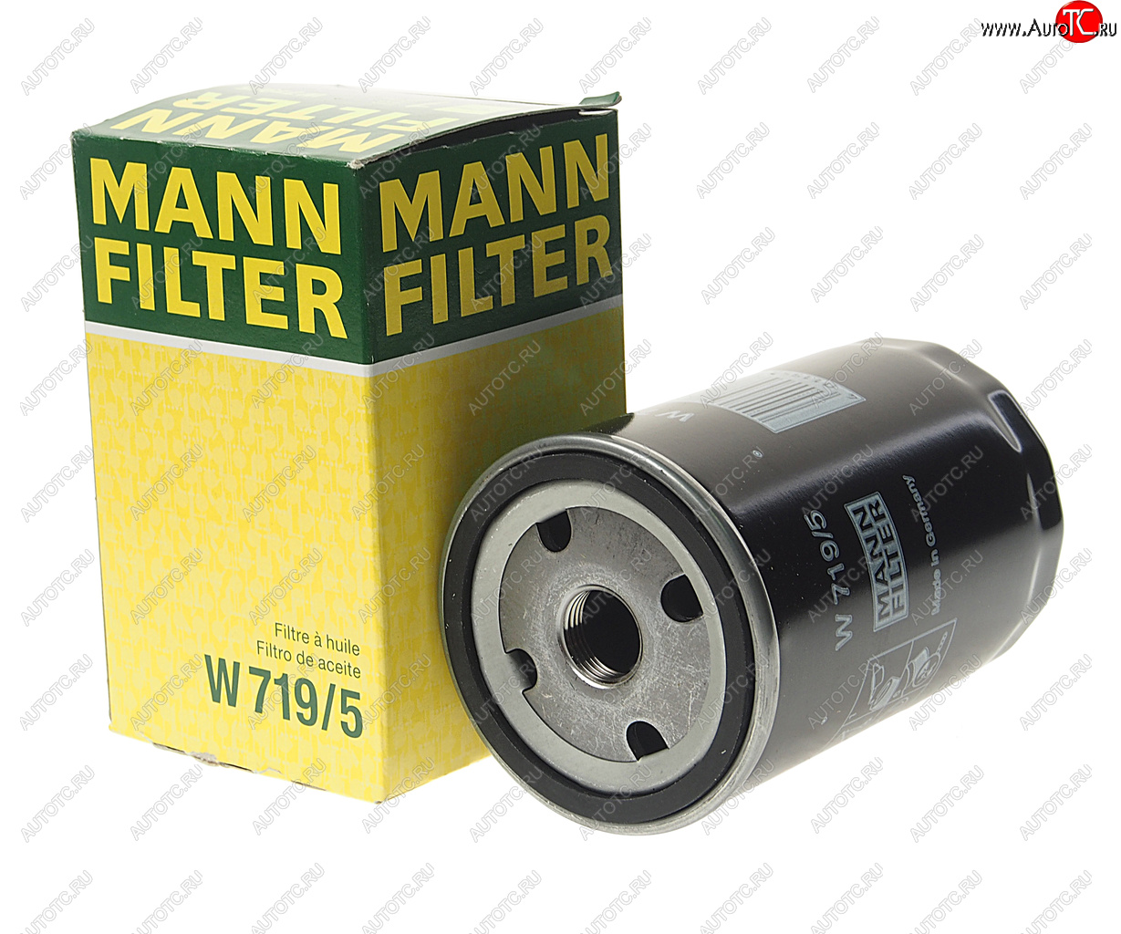 579 р. Фильтр масляный VW AUDI (-94) MANN MANN w7195  с доставкой в г. Пермь