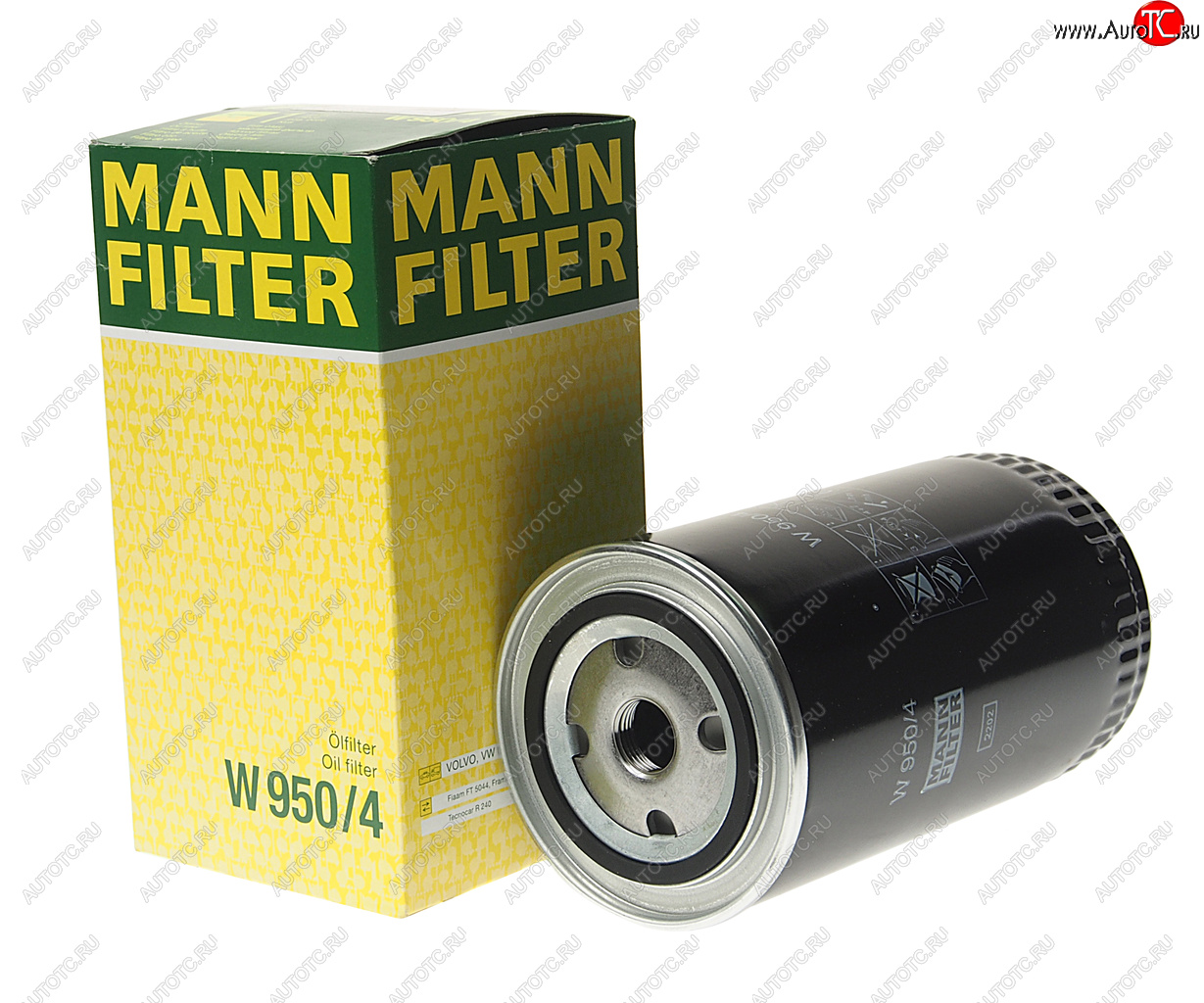 1 499 р. Фильтр масляный VW T4 (90-03),LT28-55 (-96) (DTDI) MANN MANN w9504  с доставкой в г. Пермь