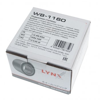 2 699 р. Подшипник ступицы VW Bora,Golf 4 AUDI A3 SKODA передней LYNX LYNX wb1160  с доставкой в г. Пермь. Увеличить фотографию 3