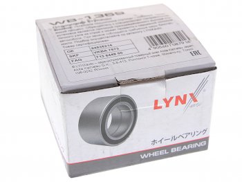 2 259 р. Подшипник ступицы CHEVROLET Aveo (03-08) задней комплект LYNX LYNX wb1369  с доставкой в г. Пермь. Увеличить фотографию 2