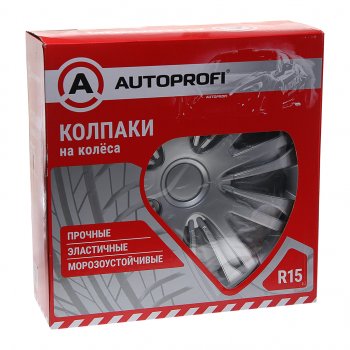 3 099 р. Колпак колеса R-15 металлик AUTOPROFI комплект 4шт. AUTOPROFI wc-2010 silver (15) AUTOPROFI wc-2010 silver (15)  с доставкой в г. Пермь. Увеличить фотографию 3