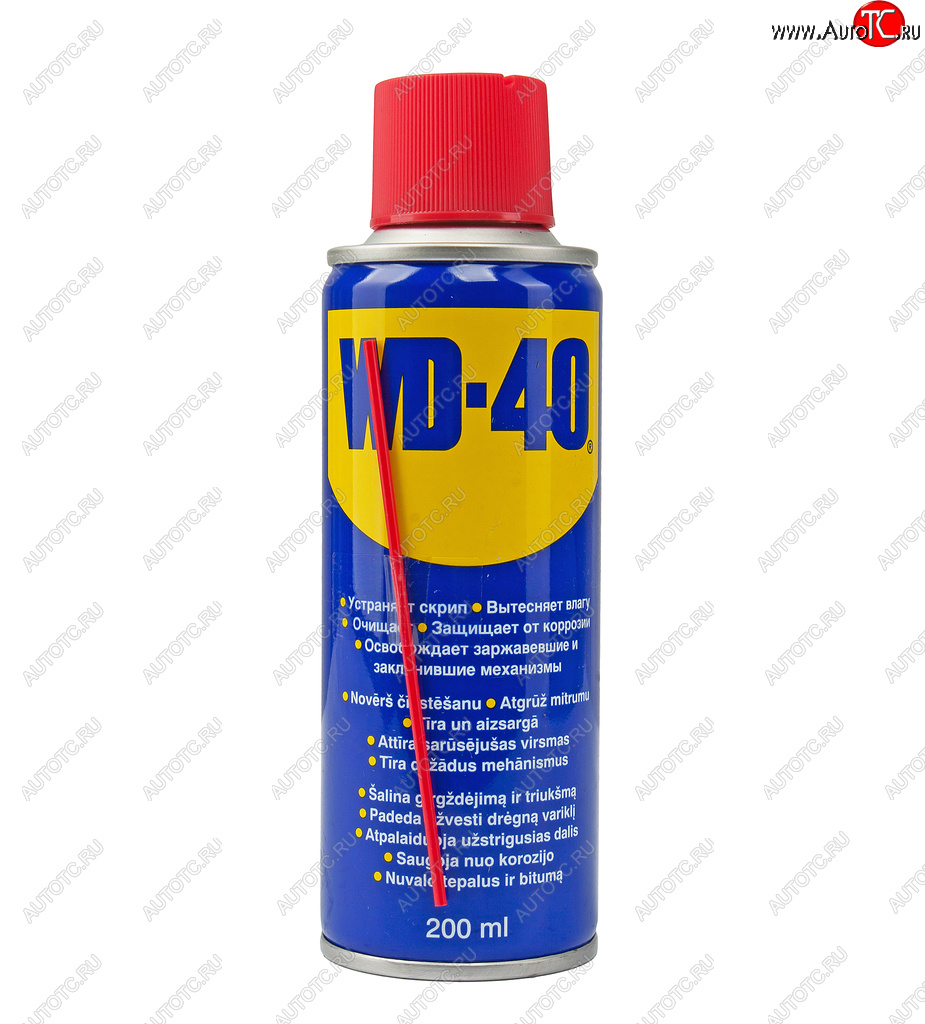 729 р. Смазка универсальная проникающая 200мл аэрозоль WD-40 WD-40 wd0001  с доставкой в г. Пермь
