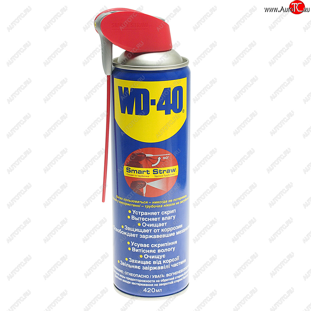 1 639 р. Смазка универсальная проникающая 420мл аэрозоль (трубка) WD-40 WD-40 wd00022  с доставкой в г. Пермь