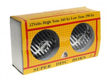 2 159 р. Сигнал звуковой 12V 290345Hz комплект 2шт. TORINO TORINO wd1060  с доставкой в г. Пермь. Увеличить фотографию 3