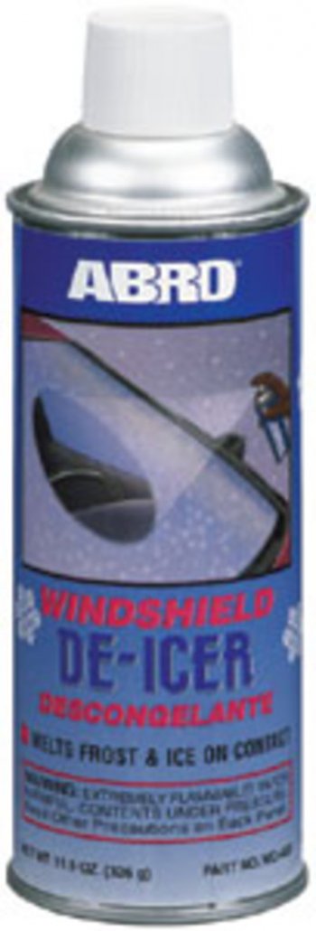 389 р. Размораживатель стекол 326г WINDSHILD DE-ICER аэрозоль ABRO ABRO wd-400  с доставкой в г. Пермь. Увеличить фотографию 1