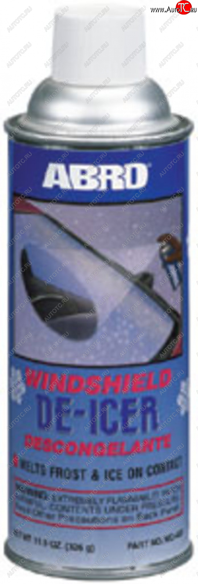 389 р. Размораживатель стекол 326г WINDSHILD DE-ICER аэрозоль ABRO ABRO wd-400  с доставкой в г. Пермь