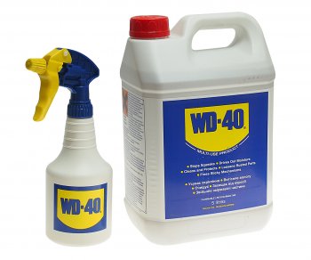 10 549 р. Смазка универсальная проникающая 5л с распылителем WD-40 WD-40 wd-40-5  с доставкой в г. Пермь. Увеличить фотографию 1